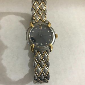 Chaumet 18k Yellow Gold two tone & Diamond watch